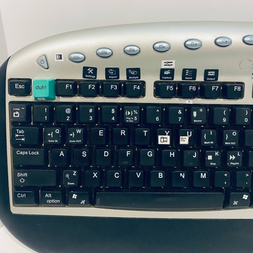 Keyboard Bella 4100 Shuttle DV computer desktop multi function - Picture 2 of 6